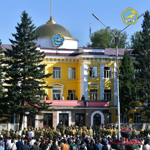 Памяти тувинских добровольцев посвятили реконструкцию