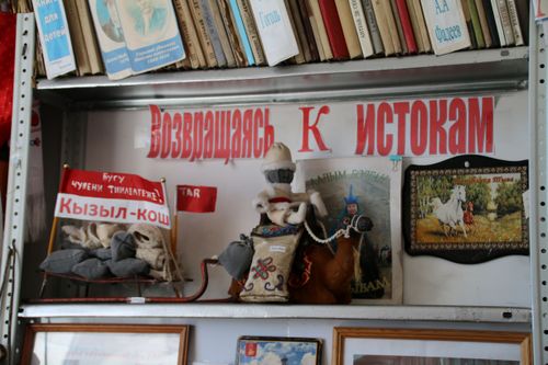 Книжный фонд библиотеки села Баян-Кол пополнился новыми изданиями