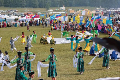 Чаа-Хольцев поздравили с районным праздников животноводов