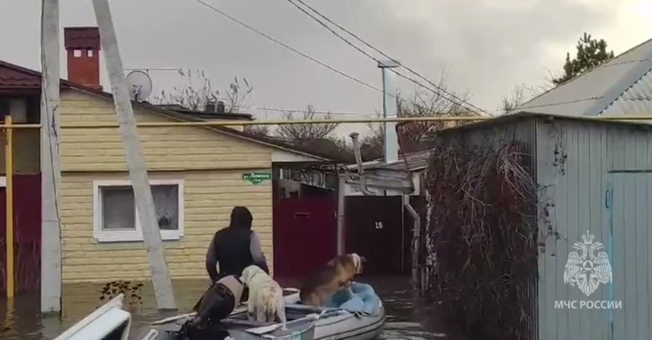 Около трех тысяч домов подтоплены в Ростовской области