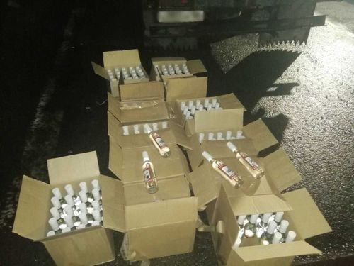 Нелегальный алкоголь снова задержан