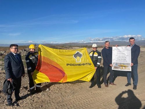 В Кызыле началось строительство автозаправки компании «Роснефть»