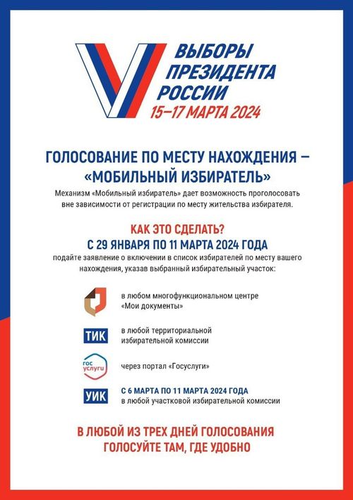 Россия Президентизиниң соңгулдалары – 2024