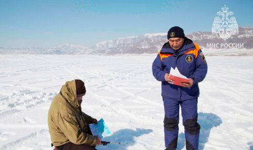 На территории Тувы проводится профилактическая акция «Тонкий лёд»