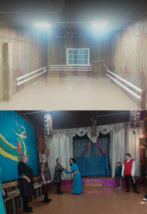 В селе Салдаме торжественно открыли обновленный Дом культуры