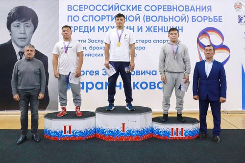 Алаш Монгуш - бронзовый призёр всероссийских соревнований по вольной борьбе в Абакане