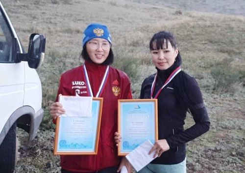 Кара-Кыс Аракчаа из Росгвардии показала второй результат в чемпионате Тувы по скайраннингу