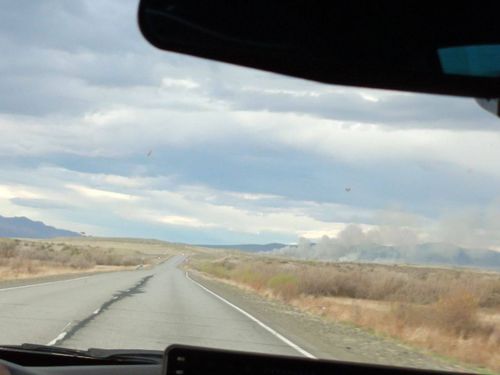 В городе Шагонар ликвидировали пожар на свалке