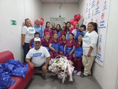Тывинское региональное отделение ЛДПР поддержало Всемирный день донора