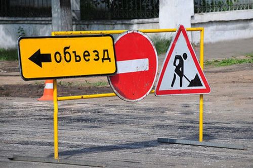 У разрушенного моста в Каа-Хемском районе обустраивается объездной путь