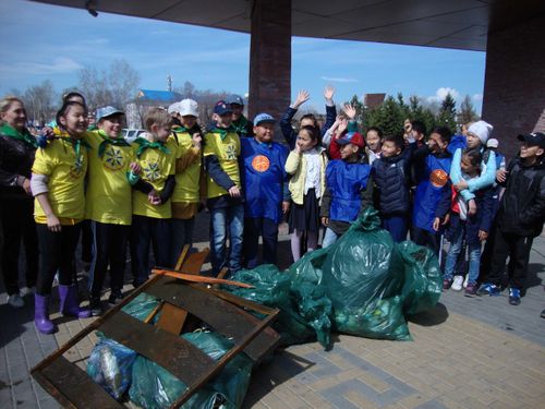 Объектом «Экологической рыбалки» стала протока в Национальном парке Кызыла 