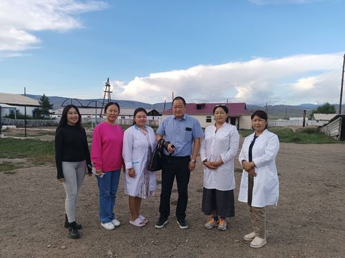 В Овюрском районе готовность строящегося ФАПа составляет 75%