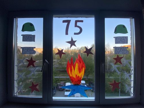 Всероссийская акция «Окна Победы» продлится до 9 мая 2021 года