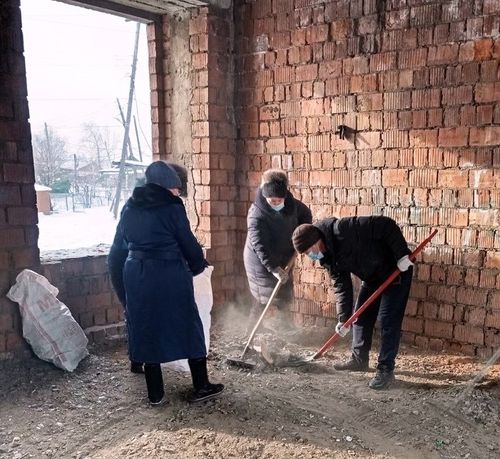 Шагаан-Арыгда уругларның уран чүүл школазының тудуунда