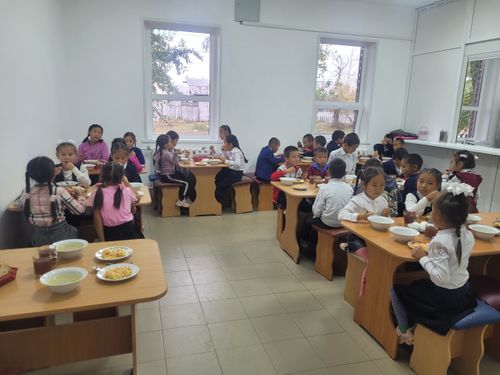 Тываның школаларында дүштеки чемге чаа өртек тургустунган