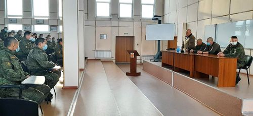 Юрий Кара-оол встретился с личным составом 55-й мотострелковой бригады