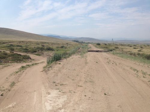 Три моста и разбитая дорога села Арыг-Бажы