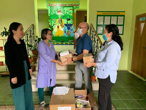 Общественники навестили коллектив Центра социальной помощи семьи и детей г. Кызыла