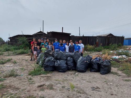 НЕСКОЛЬКО ТОНН МУСОРА СОБРАНО УЧАСТНИКАМИ ЭКОЛОГИЧЕСКОГО СУББОТНИКА