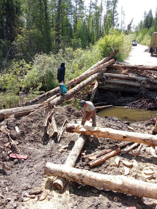 На автодороге Кызыл-Тоора-Хем перекрыто дорожное движение