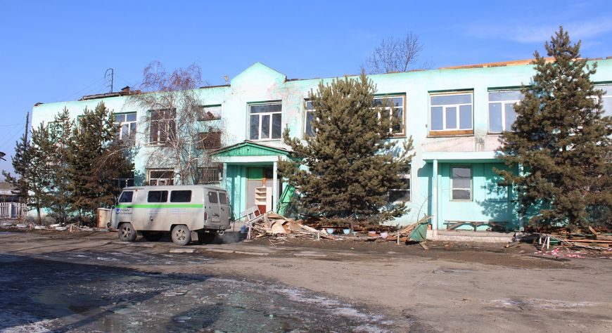 В Дзун-Хемчикском ММЦ начался капитальный ремонт здания хирургического отделения