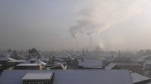 Сажа над городом