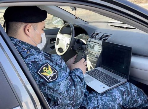 В Туве «трясут» должников по дорожным штрафам