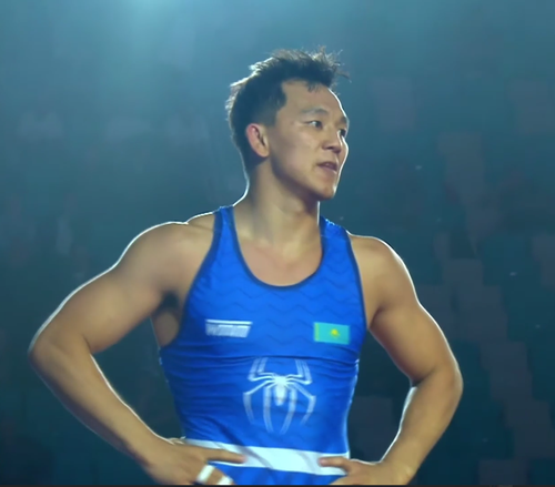 Начын Куулар побеждает в финале Кубка Казахстана по борьбе в весовой категории до 65 кг