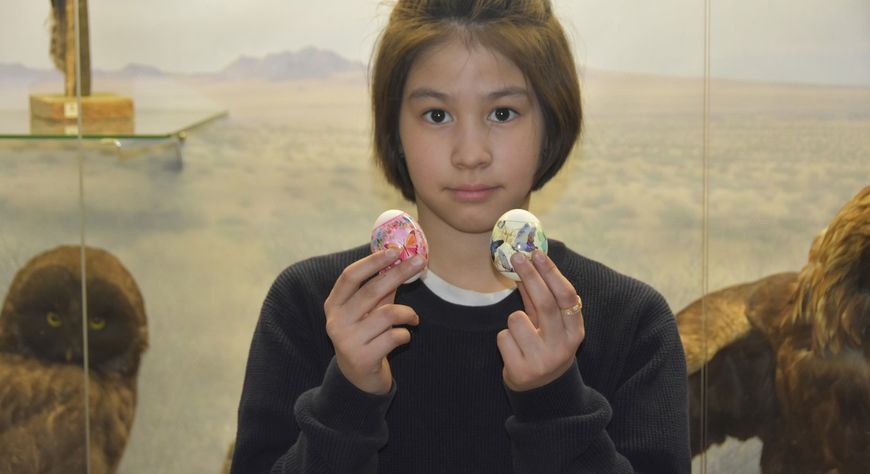 В Национальном музее проходит мастер-класс «Красим яйца к Светлой Пасхе»