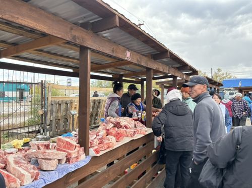 Мясо, варенье, соления: В Кызыле проходит сельхозярмарка выходного дня