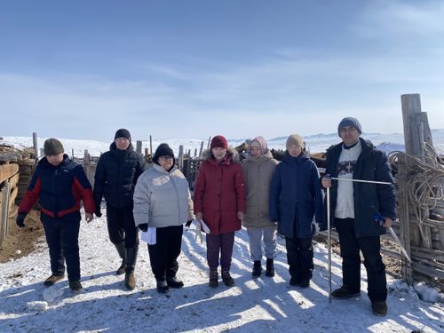 Ученые Тувы осуществили отбор образцов у сельхозживотных Эрзинского раойна