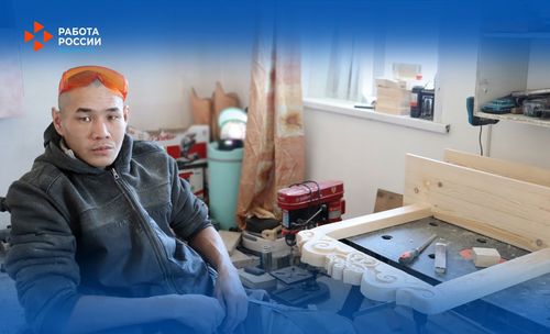 Участник СВО Чойган-оол Серенчап открыл столярную мастерскую