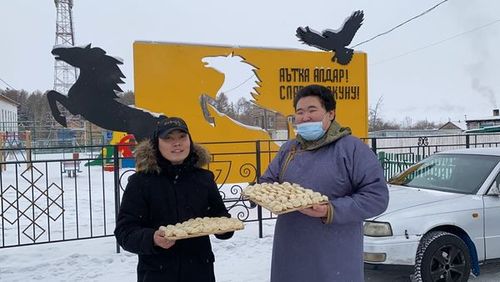 В Туве продолжается благотворительная акция "Лепи добро"