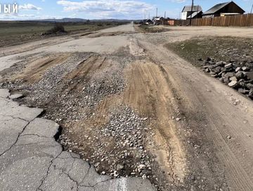 Дорога Кызыл-Сарыг-Сеп срочно нуждается в ремонте. Жители отправили сигнал в НФ