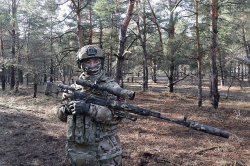 Тувинский снайпер с позывным "Тайга"