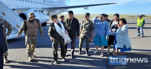 В Туву прибыли бойцы, участвовавшие в специальной военной операции