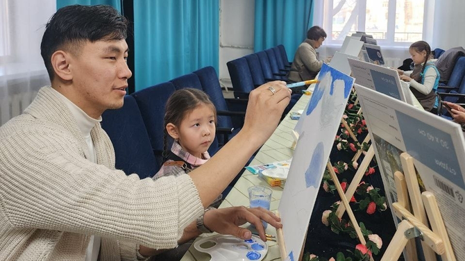 Аныяк чурулга башкызындан арт-кичээл