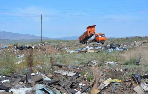 В Туве появится новый полигон для мусора