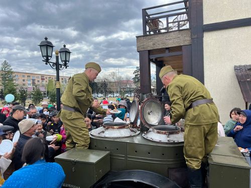 Ах, хороша солдатская каша!