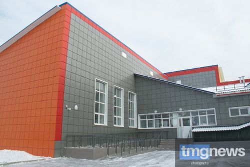 Деткикчиниң акша-хөреңгизи-биле Кызылдың школазында немей туткан тудугну ажыткан