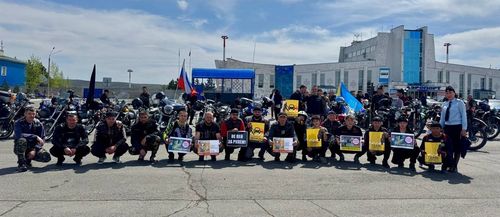 В Туве официально стартовал мотосезон