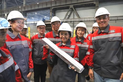 Студенты ТувГУ побывали на производственных площадках РУСАЛа