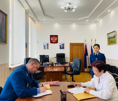 Прокуратура Тувы и Общество инвалидов заключили соглашение о взаимодействии