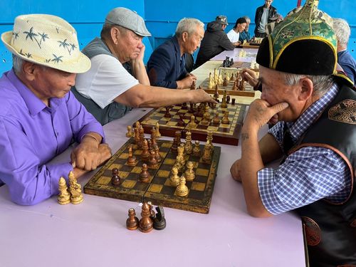 Родина Шойгу - Чадан силен в шахматах