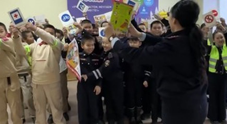 В школе села Кызыл-Мажалык прошла акция «Засветись!»