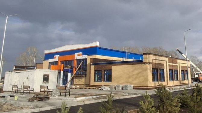 В селе Бай-Хаак завершается строительство сельского клуба