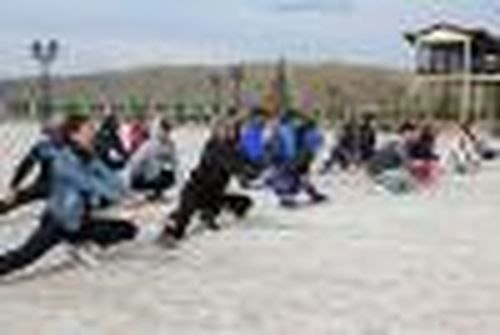 На зарядку со стражем порядка