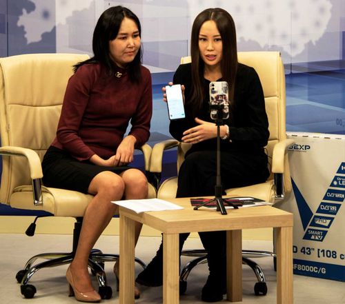 Кол шаңнал – телевизорну Ак-Довурак алган