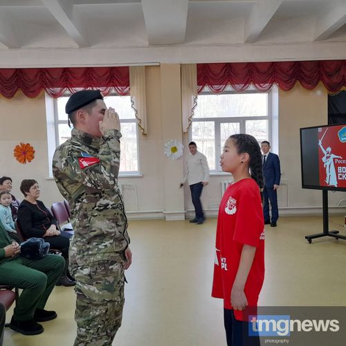 Волонтерский отряд школы №2 г.Кызыла - второй отряд «Боевого братства» в Туве