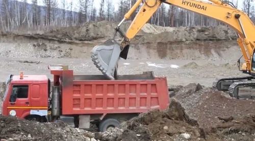 «Таежное село»: Строительство новой дороги на Тодже 